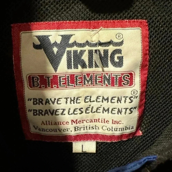 Viking BT  Elements Mens m Full Zip Hooded Waterproof Rain Jacket - Picture 4 of 8